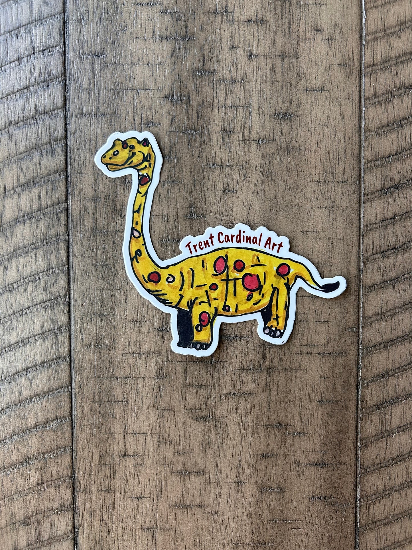 Gippo Vinyl Sticker β 4β Original Art by Trent