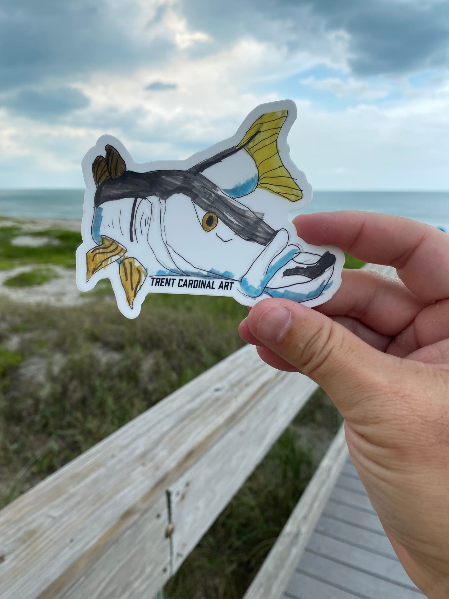 Snook Sticker 4”