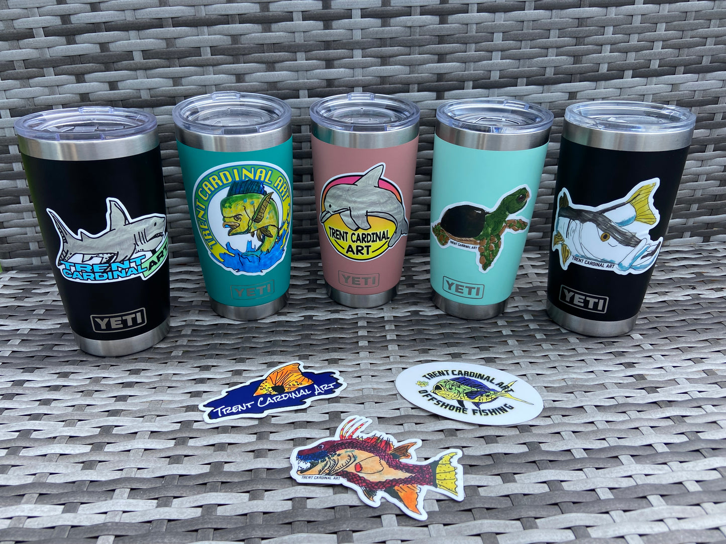 Hogfish Sticker 4”