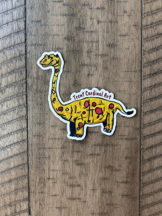 Gippo Vinyl Sticker – 4” Original Art by Trent