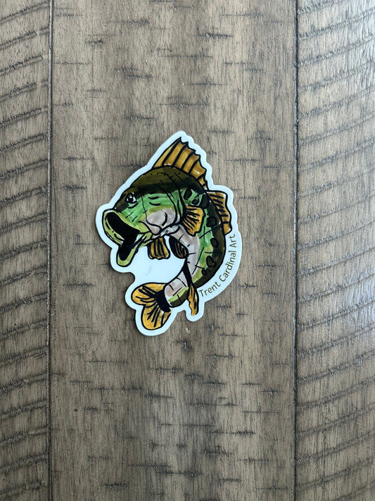 Bass Sticker 4”
