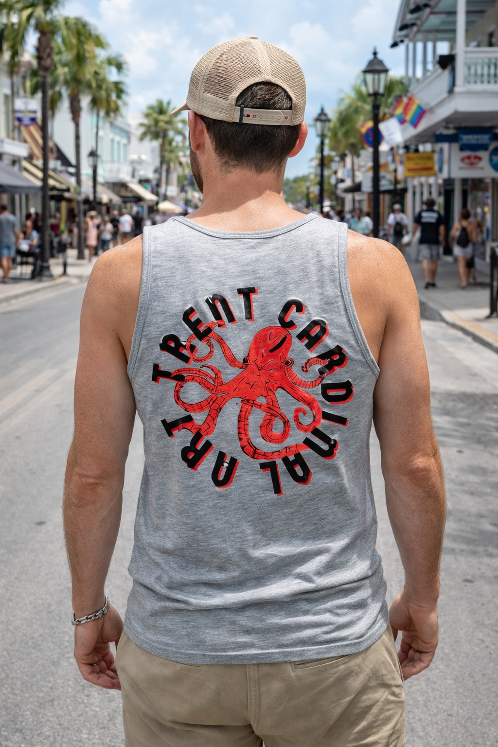 Octopus Tank-top (Men & Youth Boy)