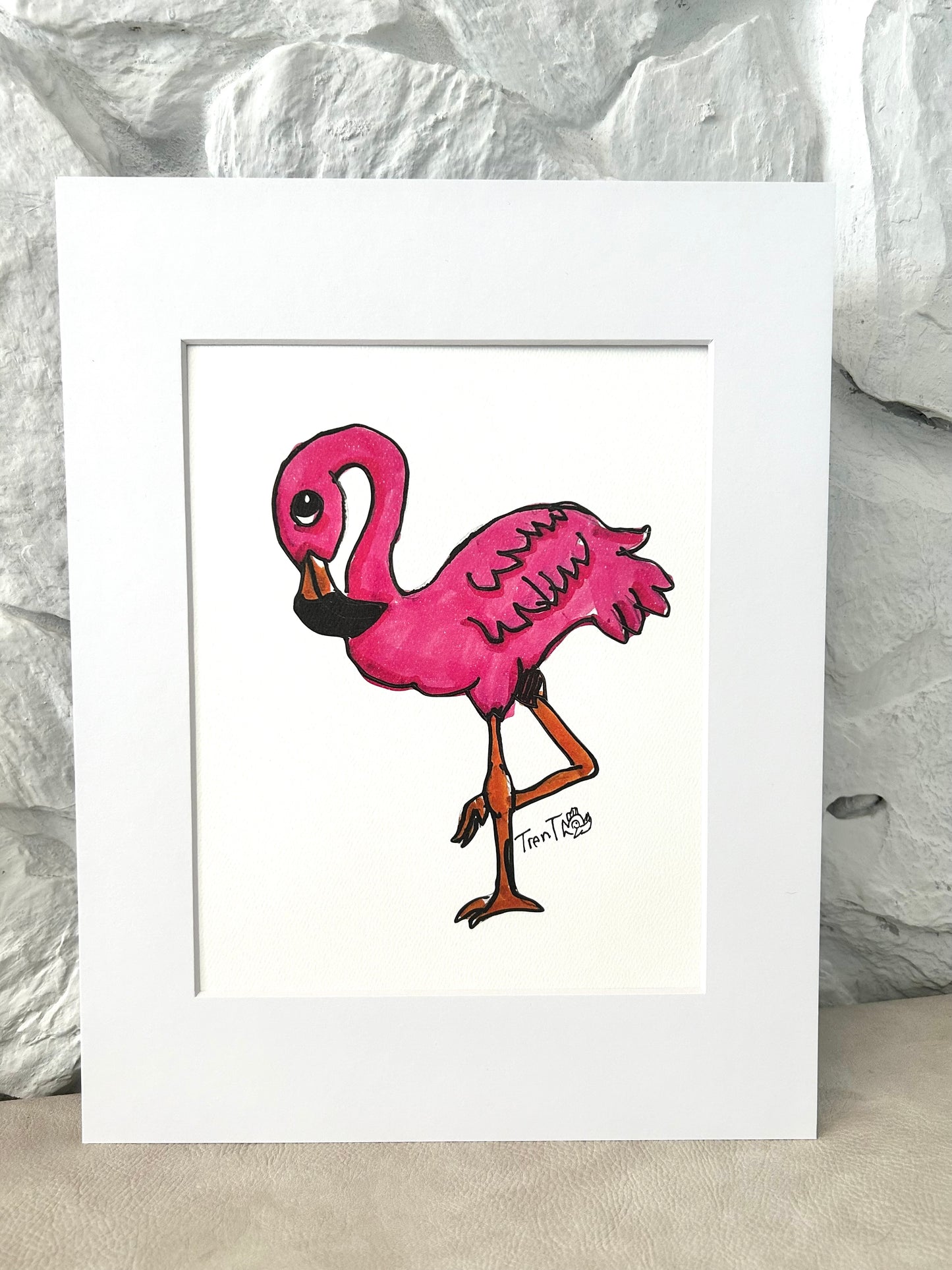 Flamingo Print